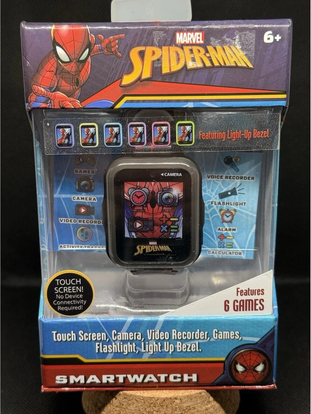 Spider-Man Kids Smartwatch. Touch Screen. Features 6 Games. New!